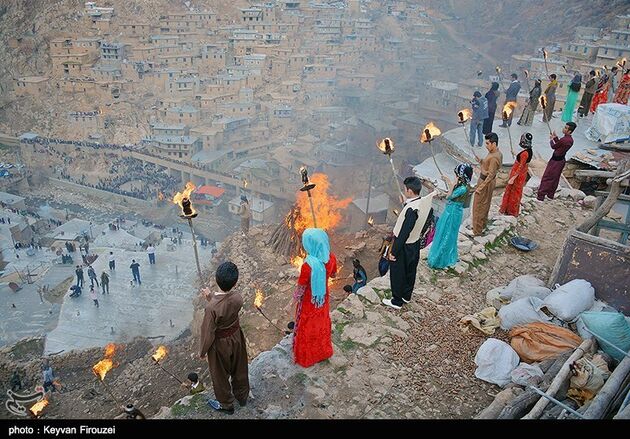جشن نوروز در روستای پالنگان