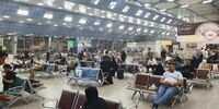 سرگردانی ۱۳ ساعته مسافران ایرانی بعد از لغو پروازها در نجف