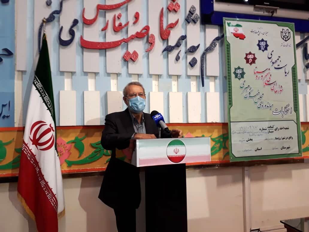 علی لاریجانی:با دولت آینده کار نمی کنم