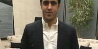 حمایت دوباره علی کریمی از روحانی +عکس