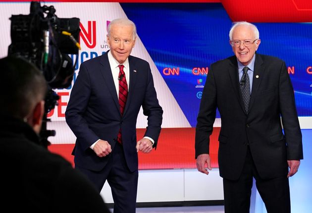 اولین مناظره انتخاباتی «جو بایدن» و «برنی سندرز»