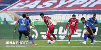 پایان بدون گل نیمه نخست دیدار استقلال و پرسپولیس