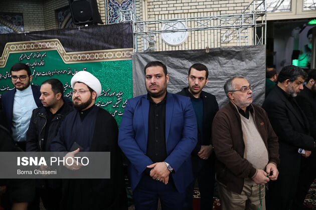 مراسم ختم هاشمی شاهرودی در مسجد ارگ
