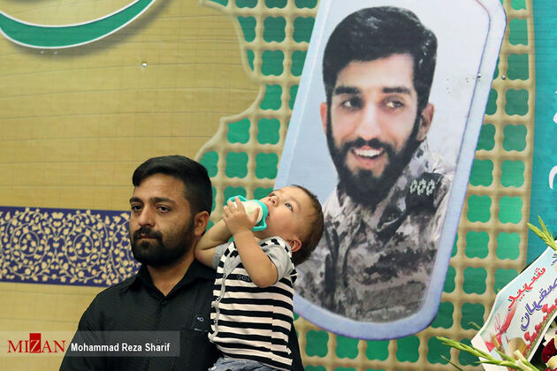 مراسم بزرگداشت شهید حججی در نجف آباد