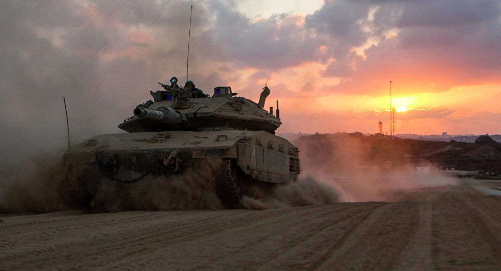 حرکت تانک‌های اسرائیل به سمت مرز سوریه