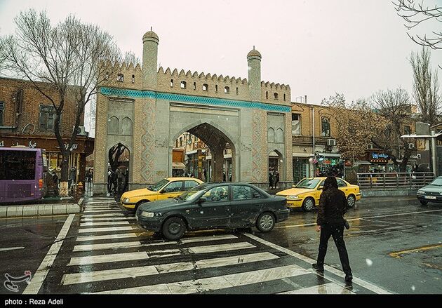 برف تبریز