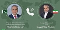 گفت‌وگوی تلفنی وزرای خارجه ایران و پاکستان درباره تحولات منطقه
