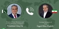 گفت‌وگوی تلفنی وزرای خارجه ایران و پاکستان درباره تحولات منطقه
