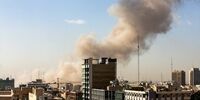 اولین عکس از انفجار در شرق تهران