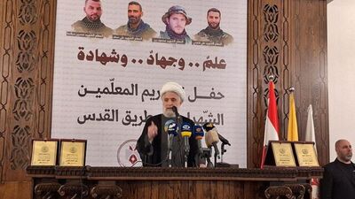  نعیم قاسم: اسرائیل در باتلاقی که ایجاد کرده خواهد ماند 