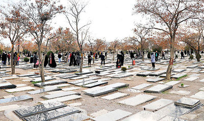 حال و هوای بهشت زهرای تهران ۷ روز پس از ۱۸ دی | روز جنازه‌های دیریافته و گمشده‌هایی که بالاخره پیداشدند