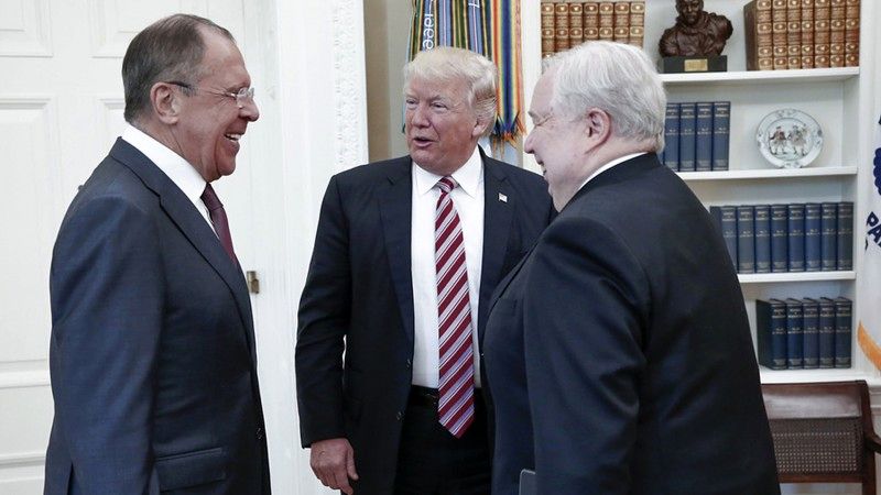 «نشت اطلاعاتی» ترامپ در دیدار با وزیر خارجه روسیه