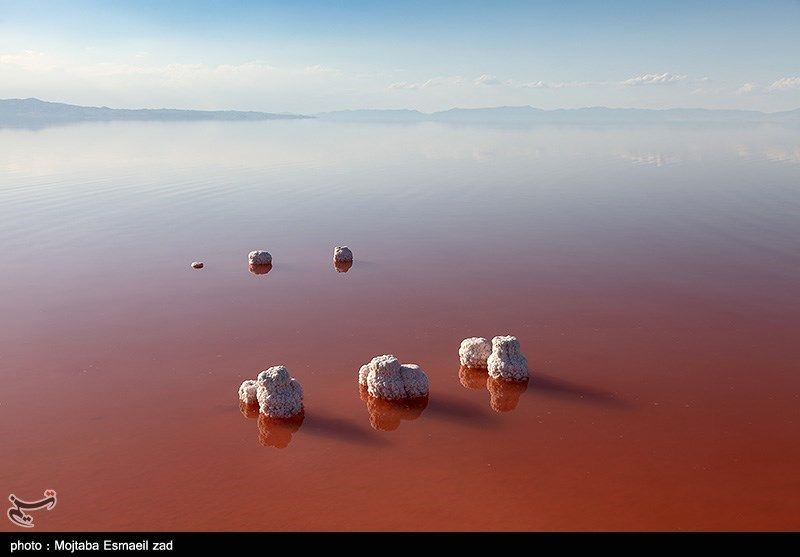 وضعیت قرمز دریاچه ارومیه |تصاویر
