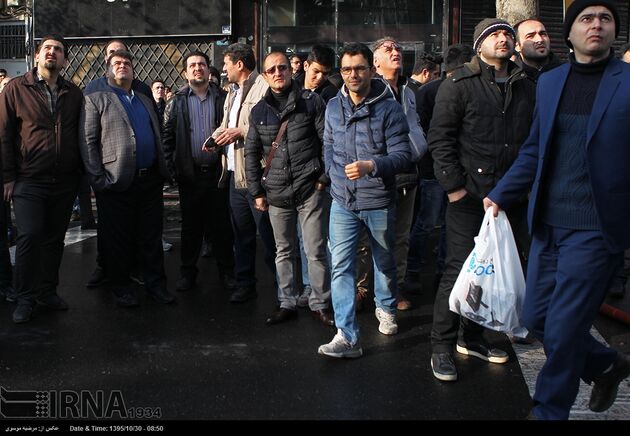 آتش سوزی در ساختمان پلاسکو تهران