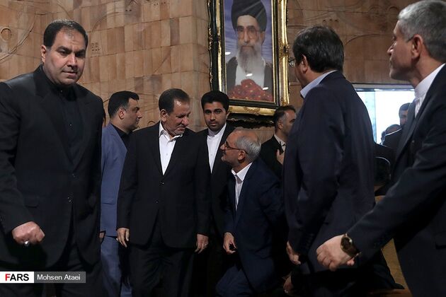 مراسم معارفه وزیر اقتصاد