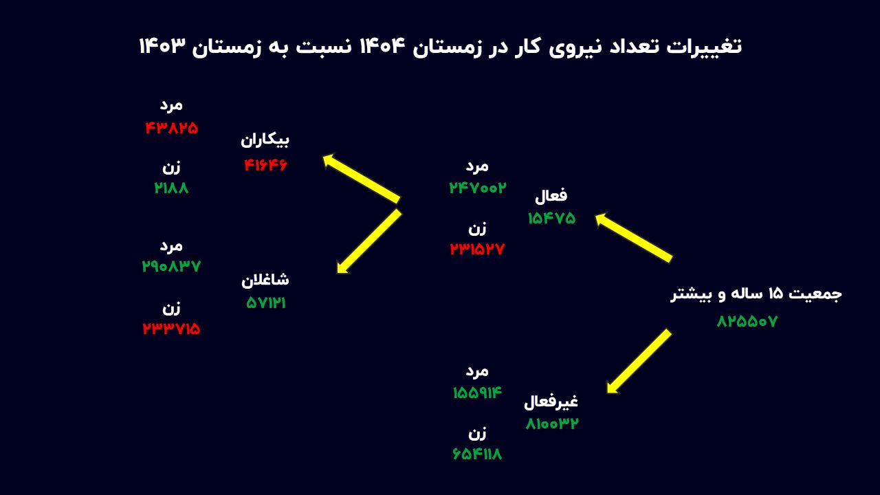 نیروی کار زمستان