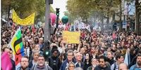 اعتراضات گسترده مردم فرانسه در پایتخت این کشور