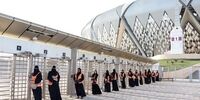 ورود زنان عربستانی به استادیوم فوتبال برای اولین بار + عکس