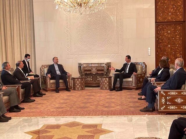 وزیر خارجه ایران با بشار اسد دیدار کرد