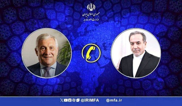 رایزنی وزرای خارجه ایران و ایتالیا درباره تحولات منطقه‌ای