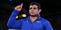 قهرمان کشتی فرنگی ایران در لباس دامادی