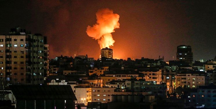 انفجار در مرکز نوار غزه