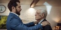 نمایی ماندگار از بهرام رادان کنار پدرش+ عکس