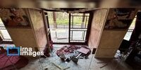 باغ موزه «چهلستون» اصفهان بر اثر شدت انفجارها، دچار آسیب‌ جدی شد+ عکس
