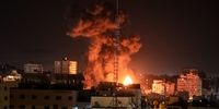 جنوب غزه زیر بمباران رژیم صهیونیستی