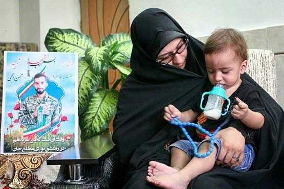 پروفایل همسر شهید حججی پس از شنیدن خبر بازگشت پیکر همسرش به وطن + عکس