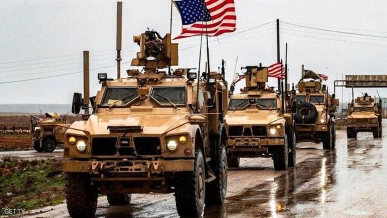کاروان نظامی بزرگ آمریکا وارد عراق شد