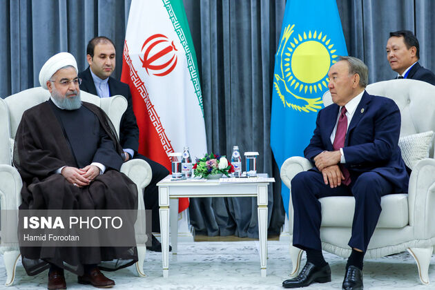 سفر روحانی به قزاقستان