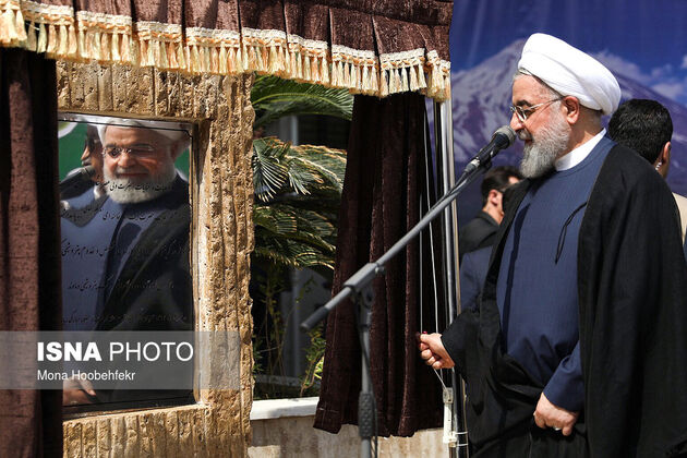 روحانی در عسلویه