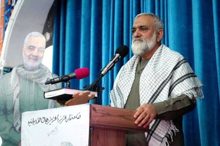 سردار نقدی: مردم از ما می‌خواهند که اگر دشمن بار دیگر دست از پا خطا کرد کار او را تمام کنیم