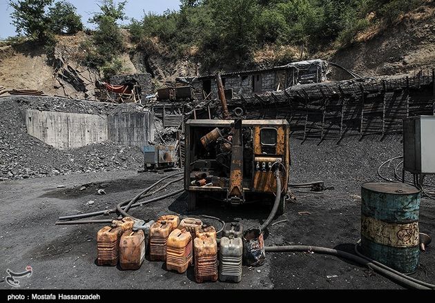 معدن زغال سنگ یورت 40 روز پس از حادثه