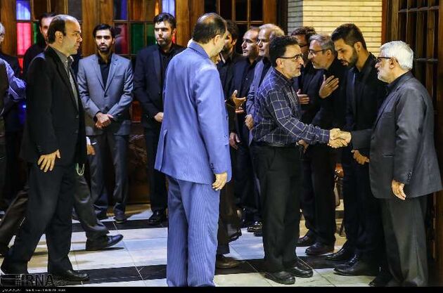 حضور اصلاح طلبان در مراسم ترحیم «عباس دوزدوزانی»