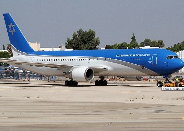 افشای محل هواپیمای نتانیاهو بعد از حمله به ایران