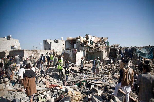 بمباران شدید «مأرب» توسط جنگنده‌های سعودی