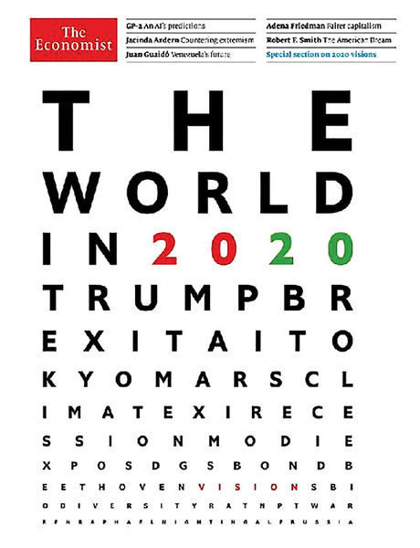 پیش‌بینی اکونومیست از جهان در سال ۲۰۲۰/ اقتصادایران، آمریکا، سوریه و...به کجا خواهد رفت؟