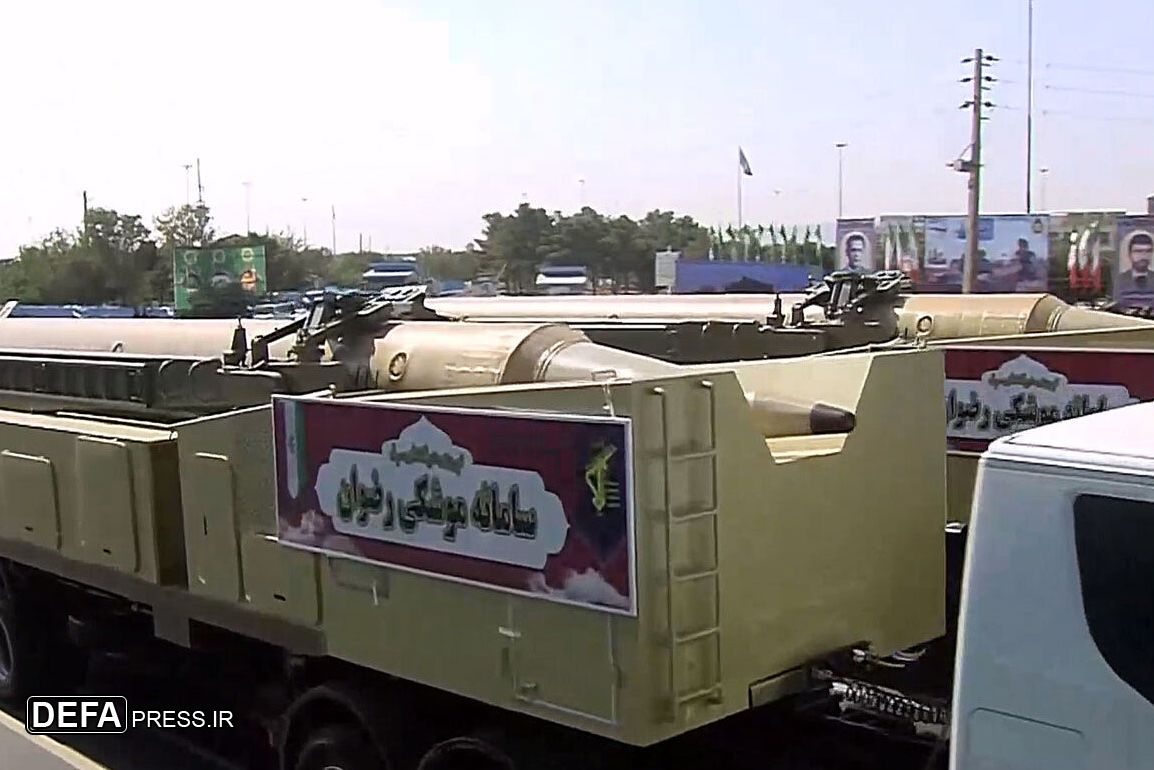 موشک بالستیک «رضوان»؛ برگ برنده نیروی هوافضای سپاه در جنگ احتمالی آتی با رژیم صهیونیستی