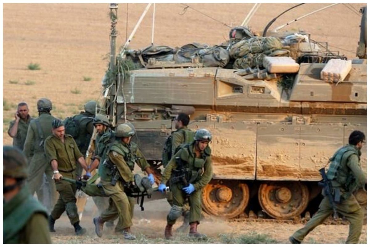 حمله راکتی حماس به مقر نظامیان اسرائیل+ فیلم
