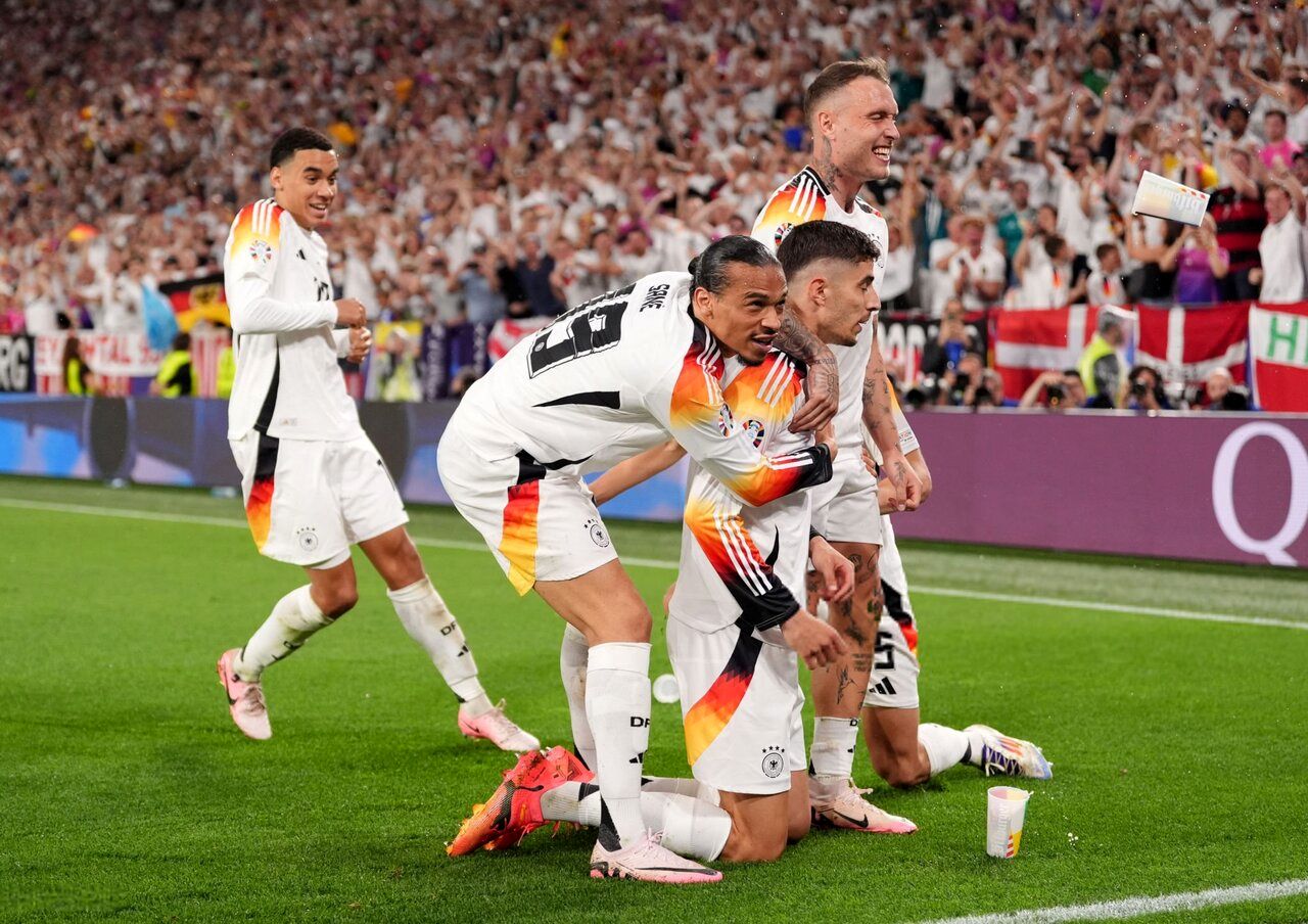 پیروزی و صعود ژرمن‌ها در بازی پرماجرای یورو 2024 آلمان
