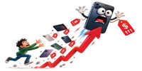 تداوم افزایش قیمت موبایل/ بازار موبایل دور از دسترس خریداران قرار گرفت
