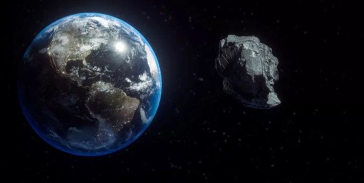رد شدن یک سیارک از کنار زمین