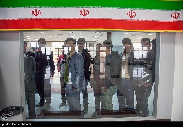 ورود تیم ملی کشتی آزاد آمریکا به کرمانشاه