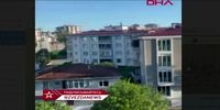 سقوط عجیب یک پهپاد در خیابان/ سه خانه آسیب دید