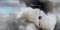 چندین انفجار وحشتناک در بندر هامبورگ + فیلم 