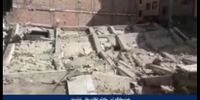 ریزش وحشتناک یک ساختمان ۵ طبقه در نسیم شهر+فیلم