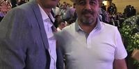 رضا عطاران و عادل فردوسی‌پور در جشن حافظ+عکس