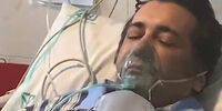  مراسم عجیب ترخیص یک سلبریتی از ICU !+ فیلم